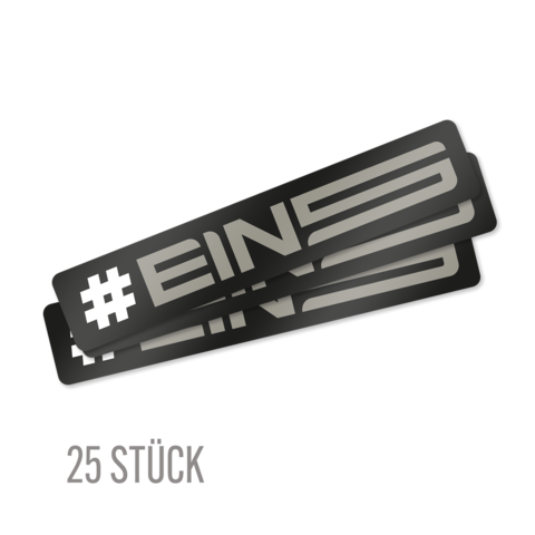 #EINS Sticker-Paket von Eintracht Spandau - Aufkleber jetzt im Eintracht Spandau Store