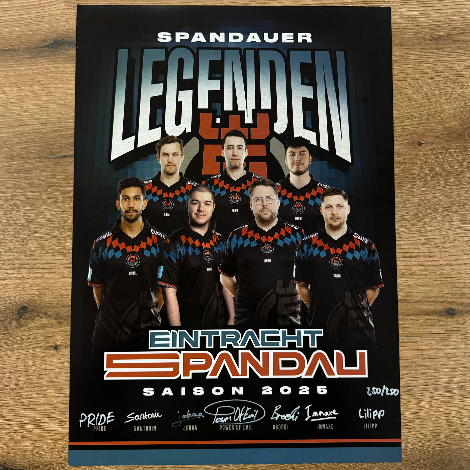 Eintracht Spandau Legendenposter 2025 Poster 427928